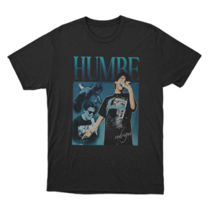 Playera | Negro | Humberto | personalización | dibujo elegante