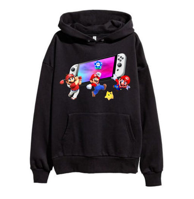 Sudadera Mario switch| Negro