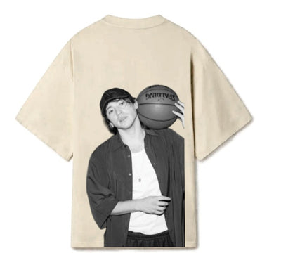 Playera OVERZISE | Personalizada | Beige | Paulo Londra