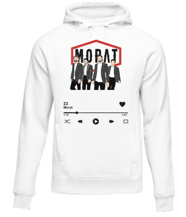 Sudadera Morat Blanco | Morat Spotify | 23