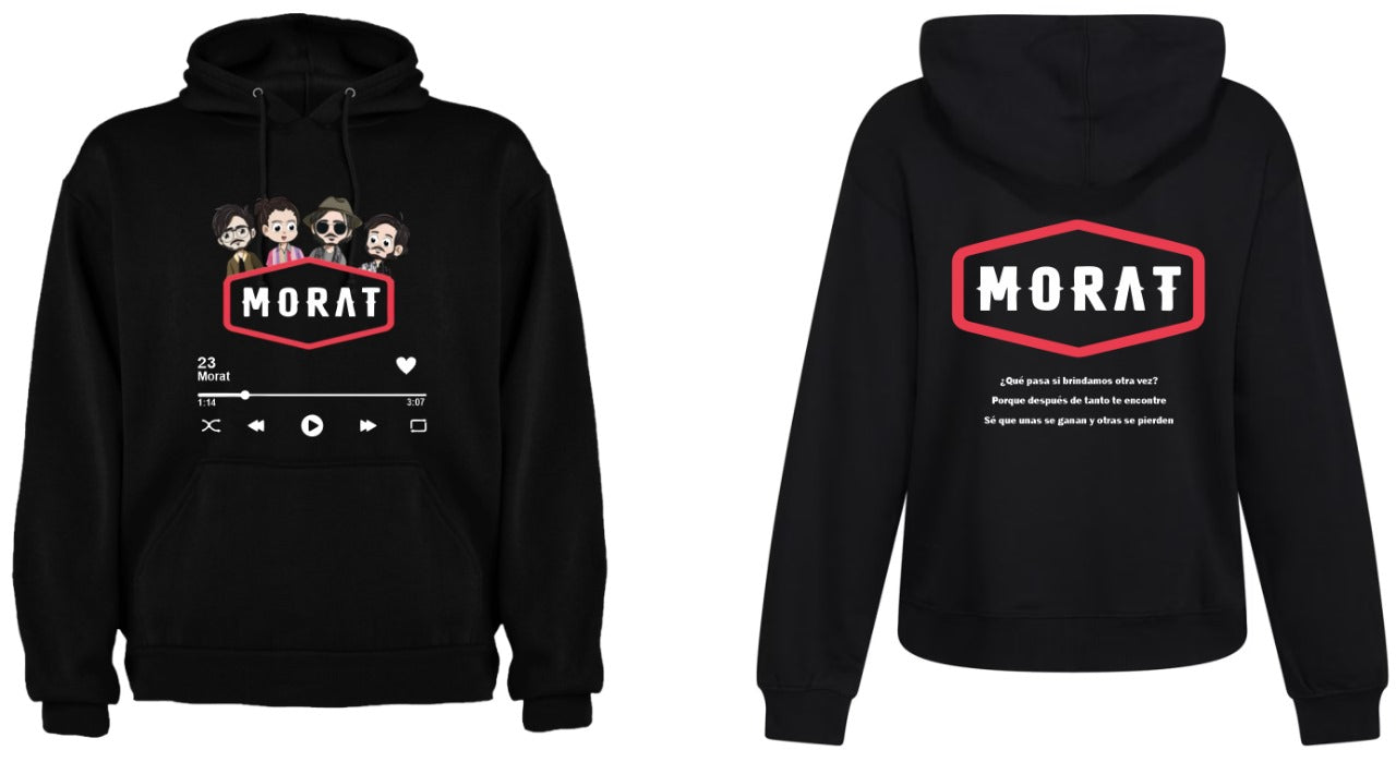 Sudadera Morat | Morat Spotify | 23 | Con Frase
