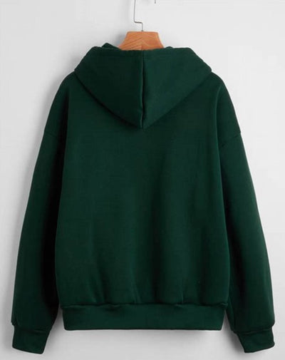 Sudadera Morat | Verde botella | Rostros Animado
