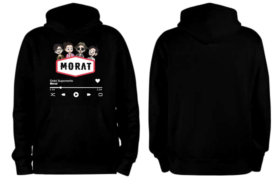 Sudadera Morat | Negro | Debí Suponerlo
