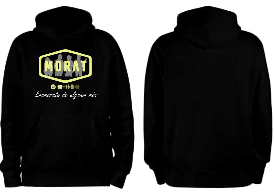 Sudadera Morat | Flurecente | Brilla en la obscuridad | Negro | Enamorate de alguien más