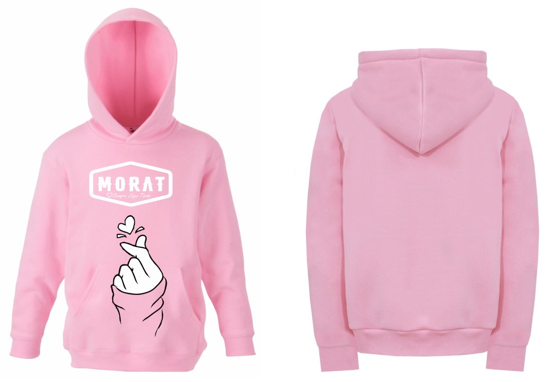 Sudadera Morat | Rosado | Siempre Llego Tarde