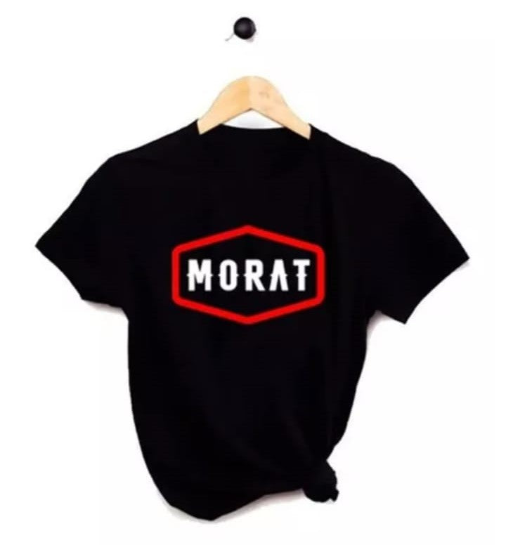 Playeras Personalizadas | Morat | Negra | Logo