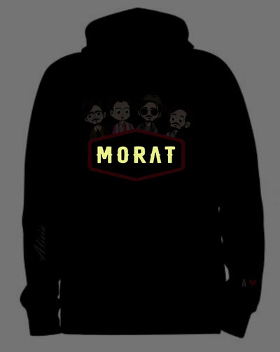 Sudadera Morat | Flurecente | Brilla en la obscuridad | Negro | MORAT | Diseño Cliente Alicia