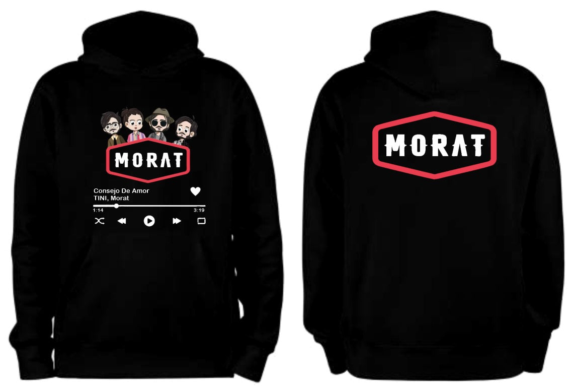 Sudadera Morat | Negro | Consejo de Amor
