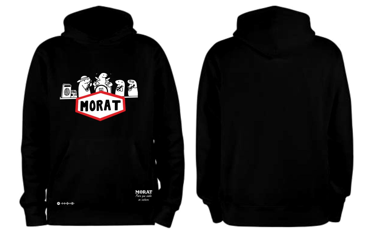 Sudadera Morat | negro | Banda animado