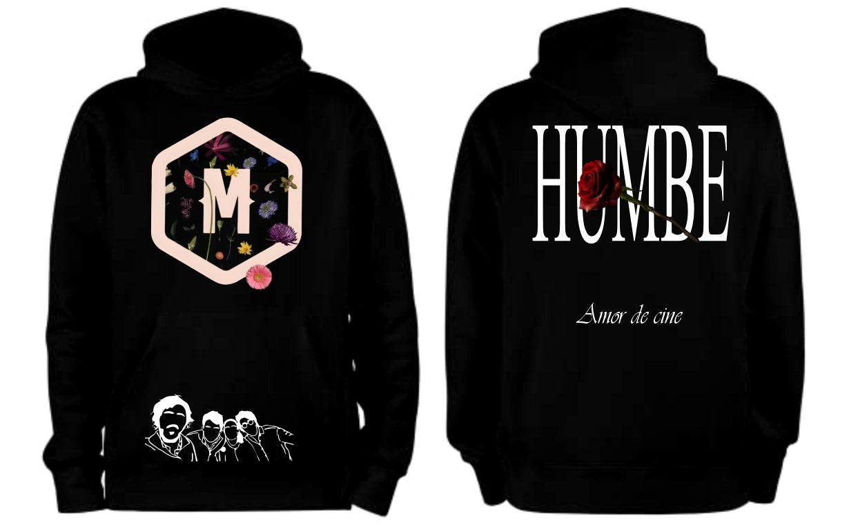 Sudadera Morat y Humbe | negro | Combinación de MORAT y HUMBE