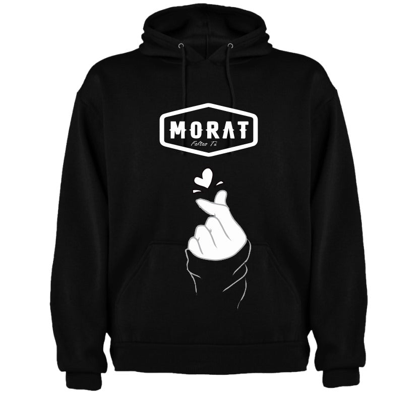 Sudadera Morat | negro | Logo "M"