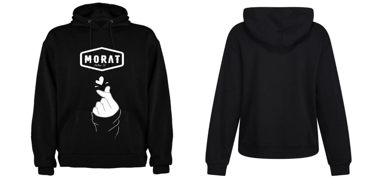 Sudadera Morat | negro | Logo "M"