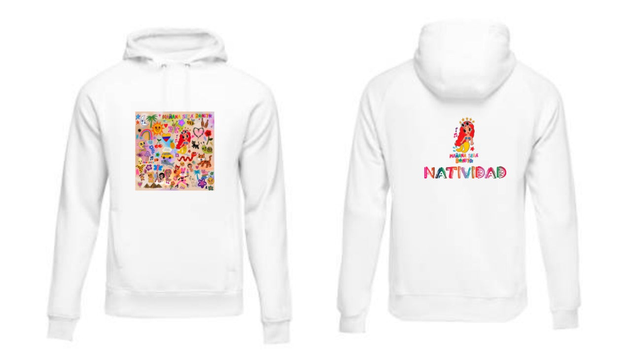 Sudadera Karol G | Blanco | Mañana Será Bonito