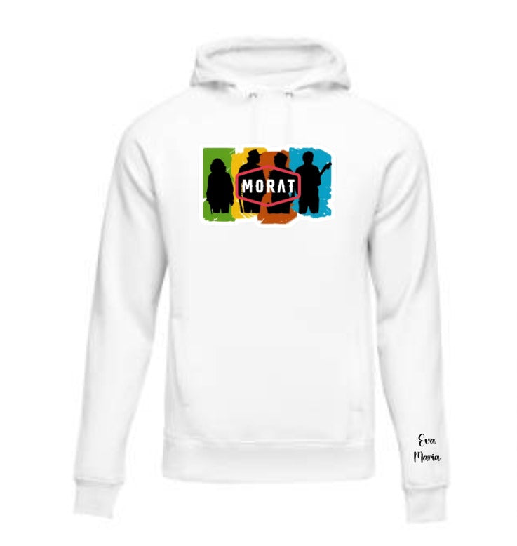 Sudadera Morat | Blanco | MORAT | Diseño Cliente Eva