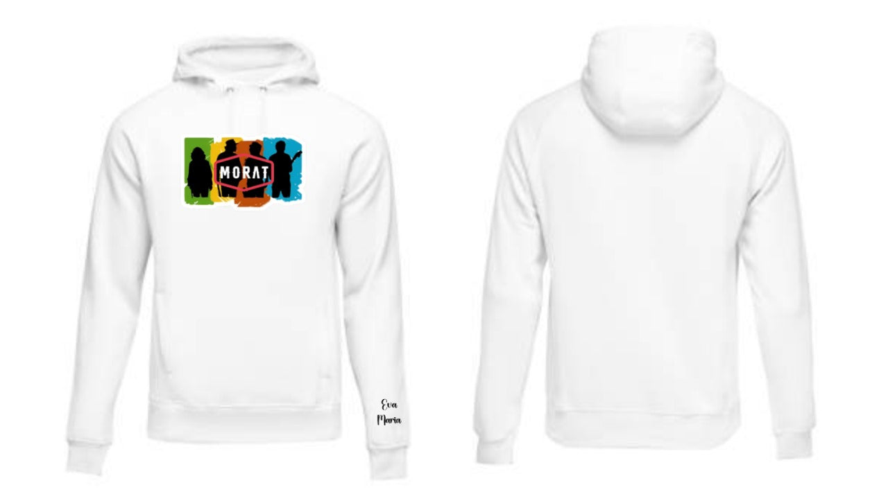 Sudadera Morat | Blanco | MORAT | Diseño Cliente Eva