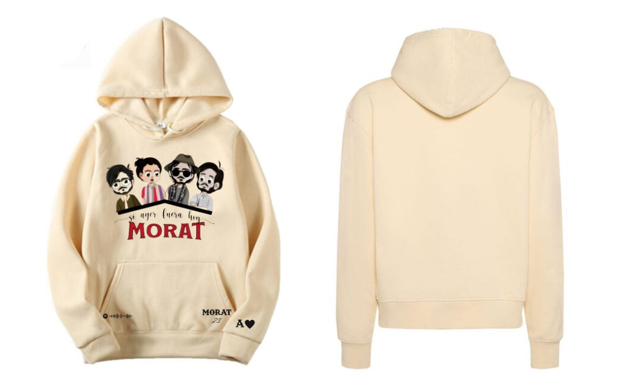 Sudadera Morat | Beige | MORAT | Diseño Cliente A