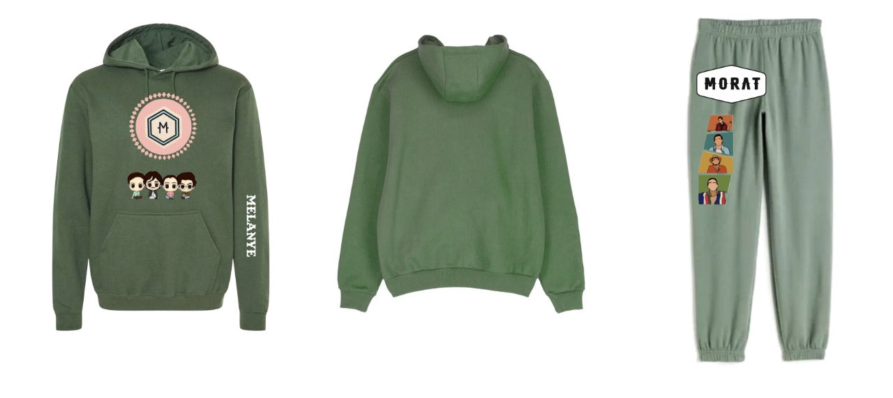 Conjunto | Sudadera Pants | Color Verde | Morat