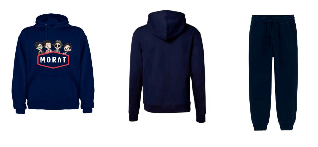 Conjunto | Sudadera Pants | Color Azul Marino | Morat
