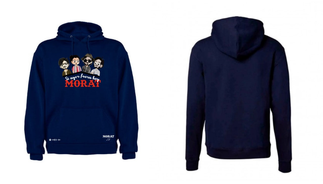 Sudadera Morat | Azul Marino | Banda animado | MORAT | 23