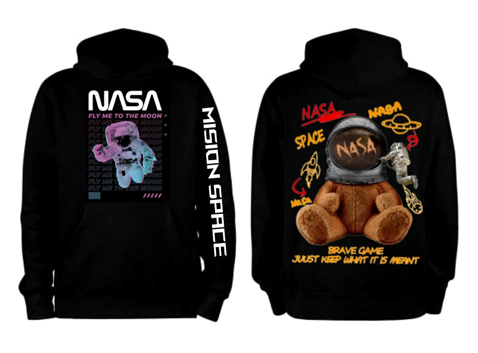 Sudadera NASA| Negro