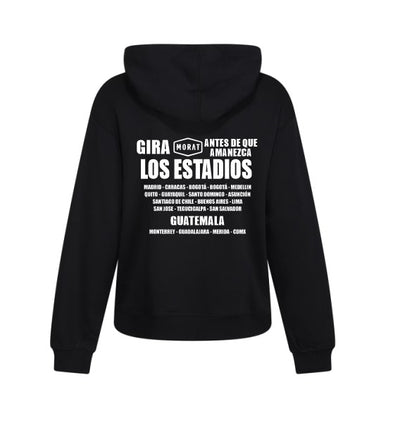Sudadera Morat | Negro | Spotify | Causa Perdida | Gira los estadios