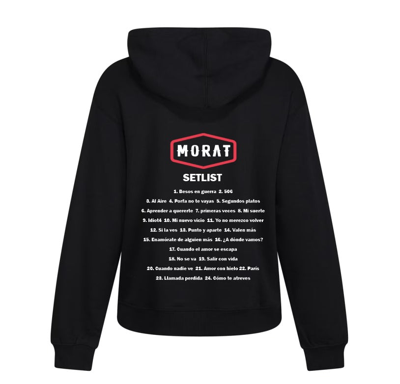 Sudadera Morat | Negro | Spotify | A donde vamos | B
