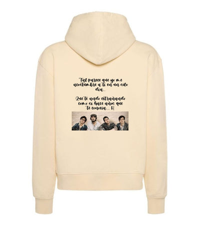 Sudadera Morat | Beige | Spotify | Para que nadie se entere | Tal parece que yo me acostumbre a ti