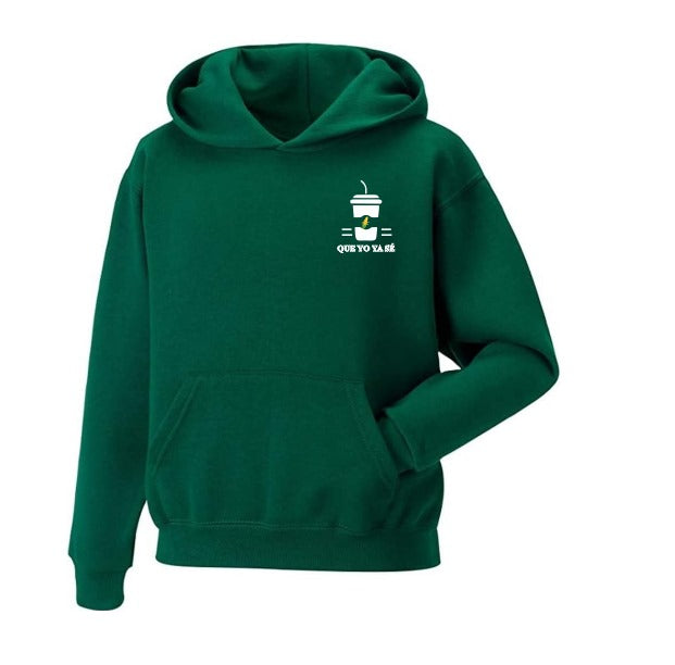 Sudadera Personalizada | Verde | Que yo ya se