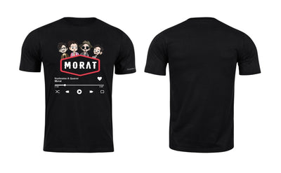 Playera Personalizada | Morat | Negro | Spotify | Vuelveme a Querer