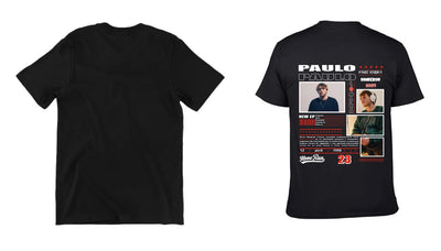 Playera Personalizada | Paulo Londra |Negro | Homerun 2024 | Chance