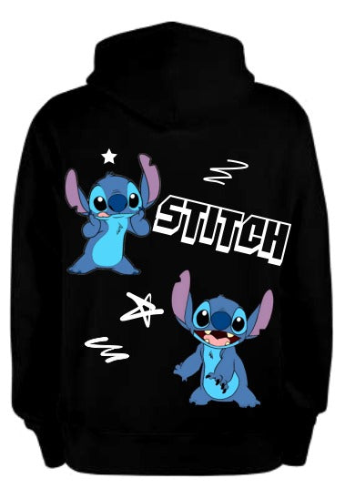Sudadera negro | Stitch