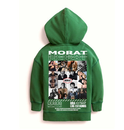 Sudadera verde botella | MORAT | Collaje | Gira los estadios ADQA 1