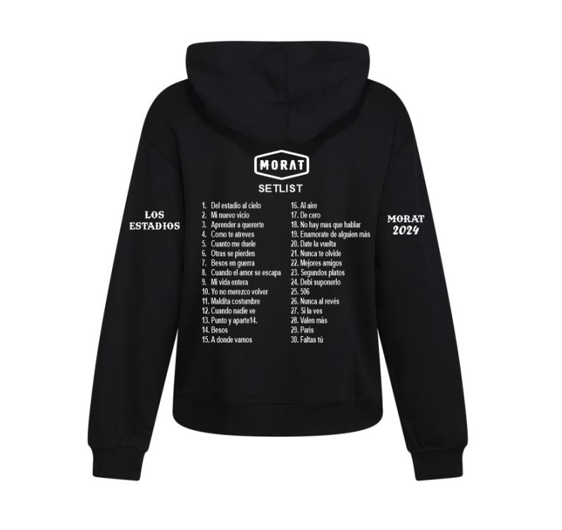 Sudadera Morat | Negro | MORAT | Aprender a quererte | Fluorescente