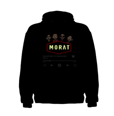 Sudadera Morat | Negro | MORAT | Aprender a quererte | Fluorescente
