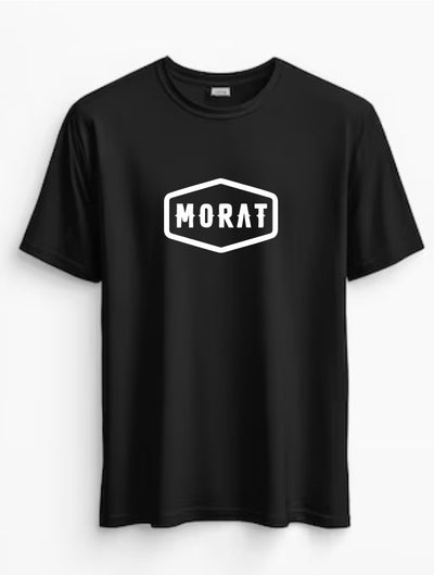 Playera OVERSIZE Morat | Negra | Dejar de querer es quererse también | Gira los estadios