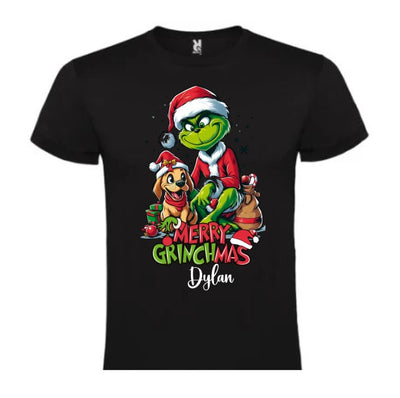 Playeras Personalizadas | Grinch | Dylan | Familiar