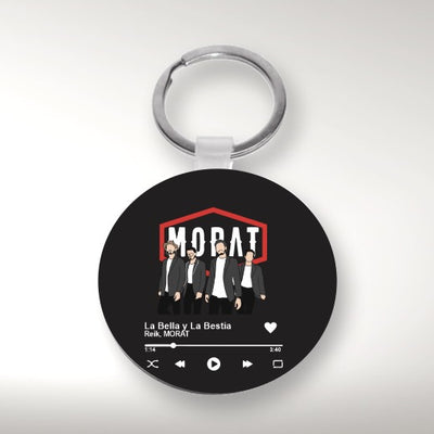 Llavero Personalizado| Morat | La Bella y La Bestia