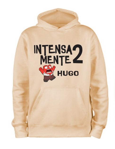Sudadera INTENSAMENTE| Beig | Furia | Hugo