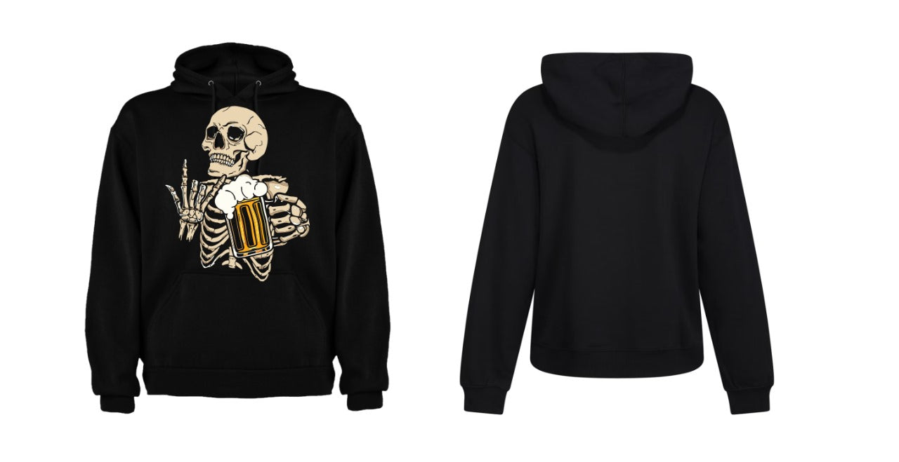 Sudadera Negra| Calavera