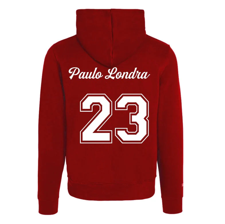 Sudadera | Rojo | Paulo Londra | Homerun | Concierto Garfield