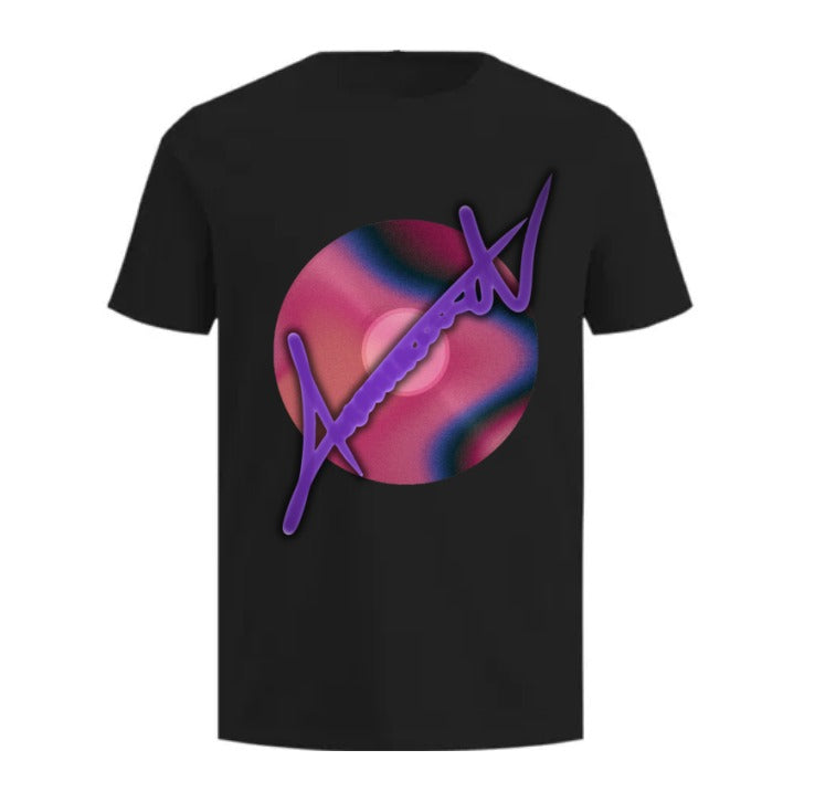 Playera OVERZISE | Personalizada | Negra | 001