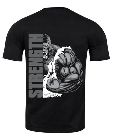 Playera negra | GYM | Power Time | GOL´S GYM | STRENGTH