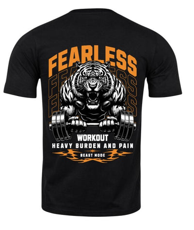 Playera negra | GYM | Power Time | GOLD´S GYM | FEARLESS