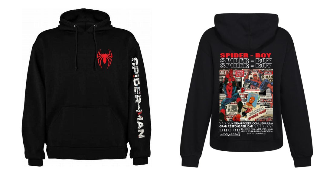 Sudadera | Hombre Araña | Logo oficial