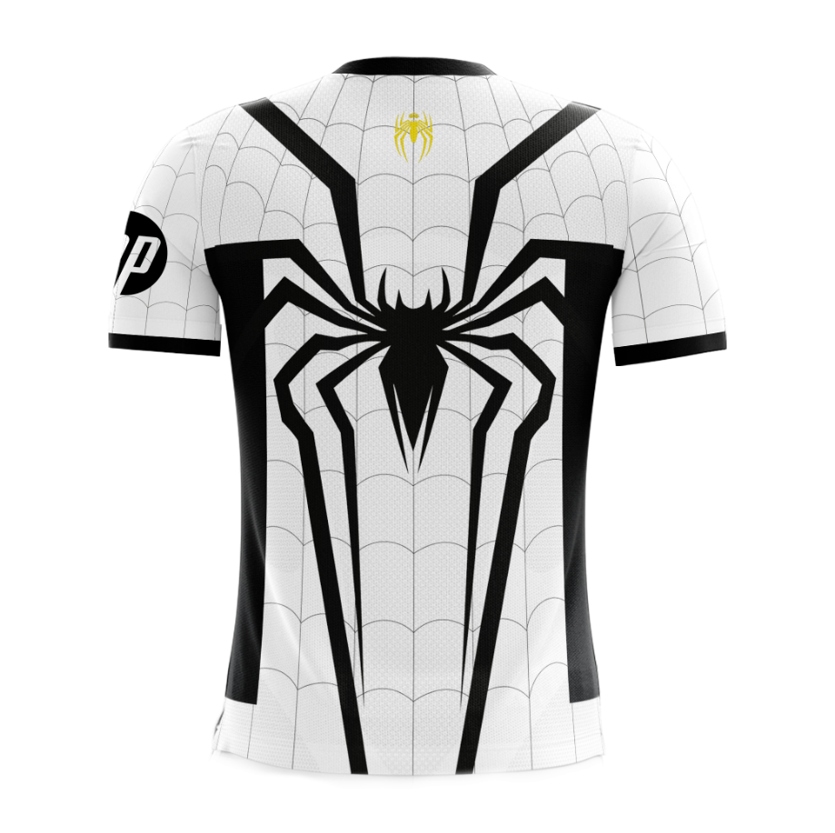 Camisola Full Sublimación | Real Madrid x Spider-man | Spidertraje blanco