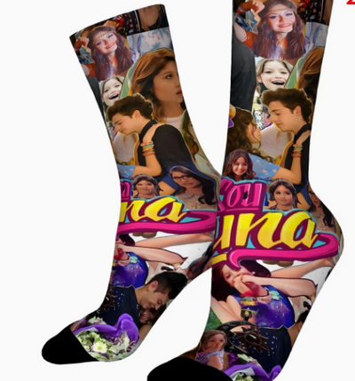 Calcetines FULL SUBLIMACIÓN | Personalizados | SOY LUNA