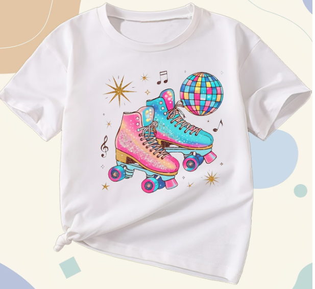 Playera | Blanco | Soy Luna | patines