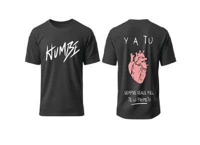 Playera Personalizada | Negro | Humbe | siempre serle fiel