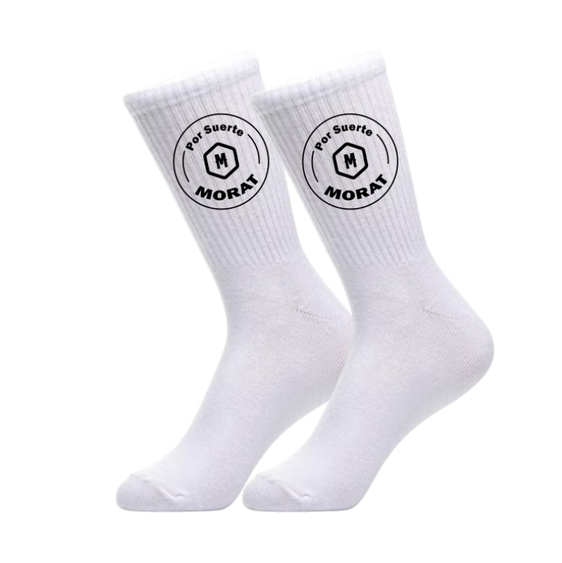CALCETAS Personalizadas| Blancas | Morat 3