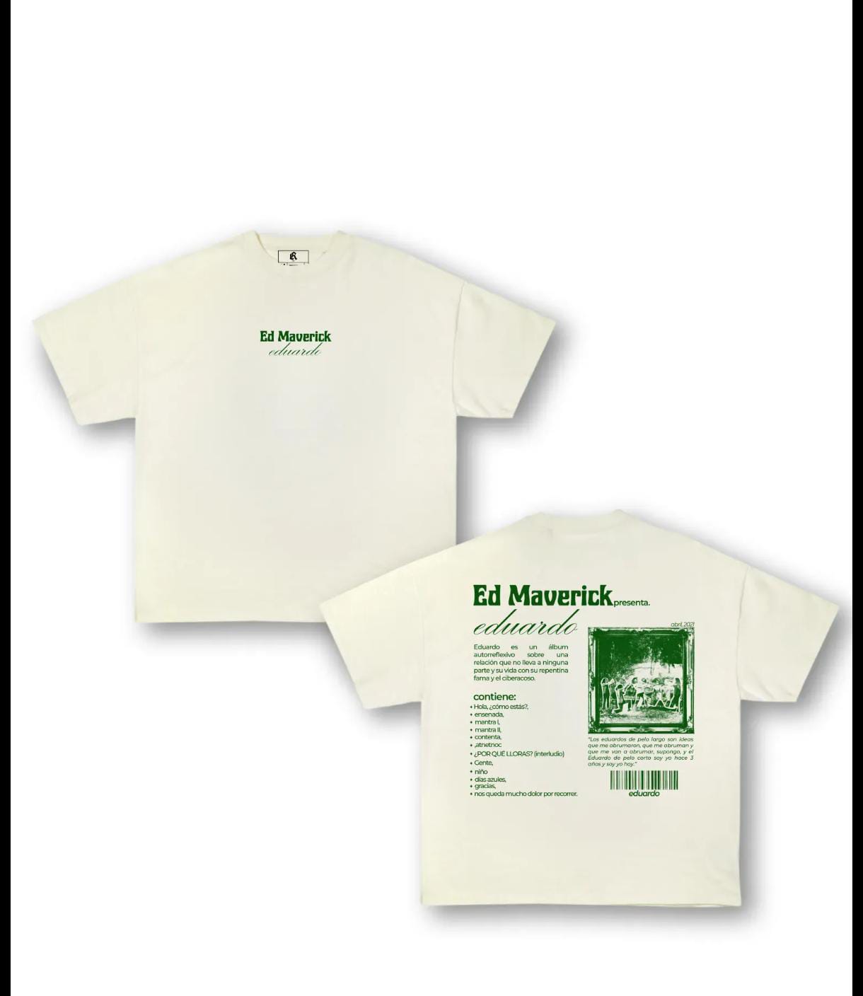 Playera | beige | Ed Maverick | Eduardo